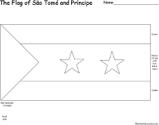 Sau TOme and Principe: Flag
