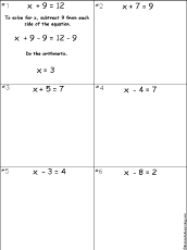 Solve Linear Equations